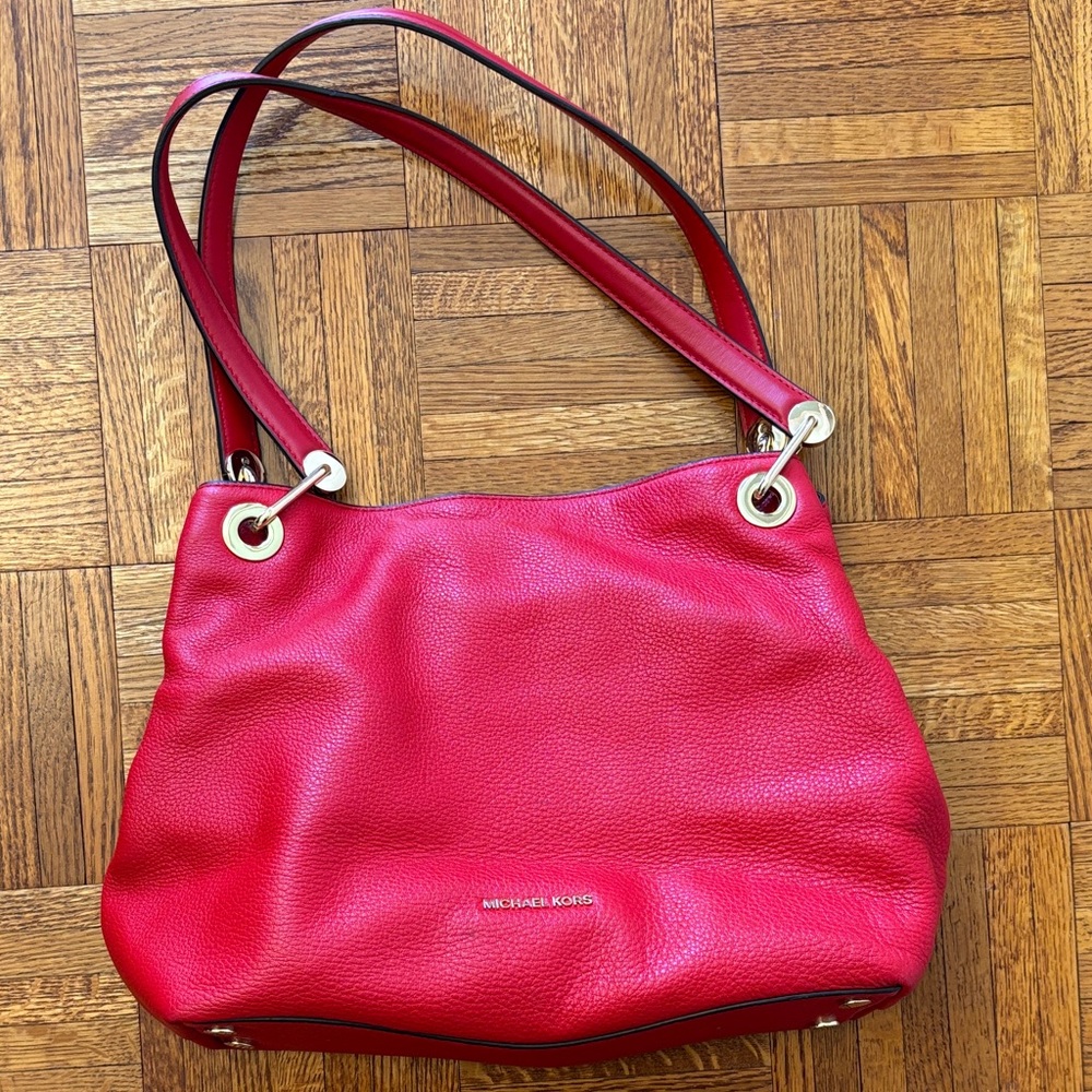 Michael Kors Vibrant Red Shoulder Bag